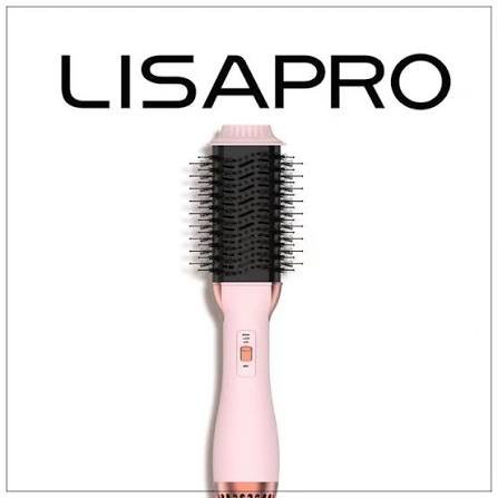 Lisapro escova secadora 2 em 1 com caixa